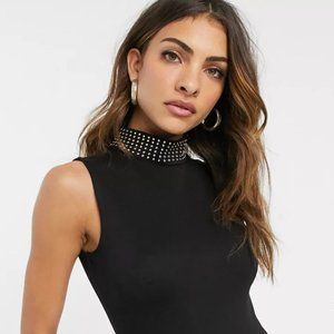 River Island Embellished Bodysuit